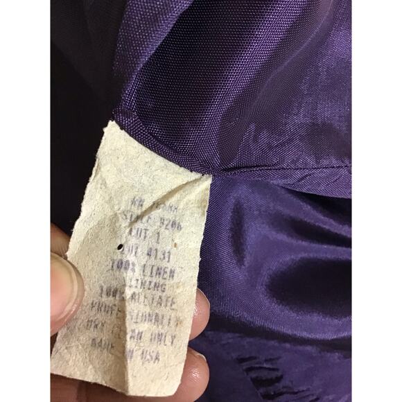 Women Vintage 90’s Sheath Dress Santa Fe Daisy Embroidered Lined Dress Sz10 Blue - Picture 10 of 11